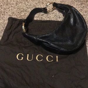 Black Gucci small purse